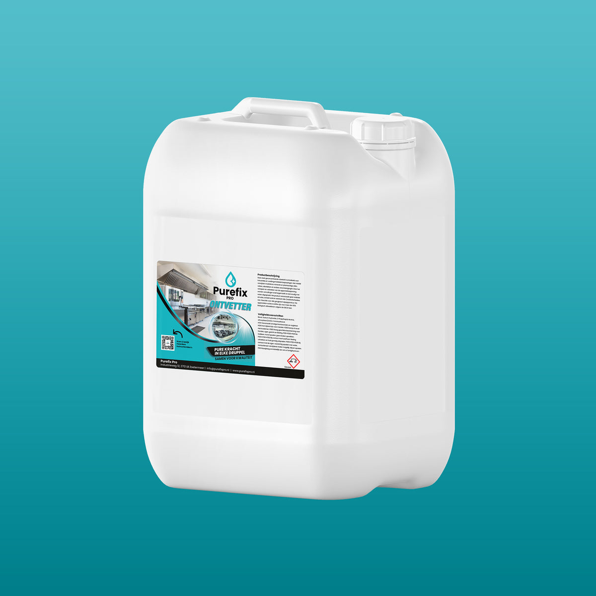Purefix Pro Ontvetter - Jerrycan 10 liter